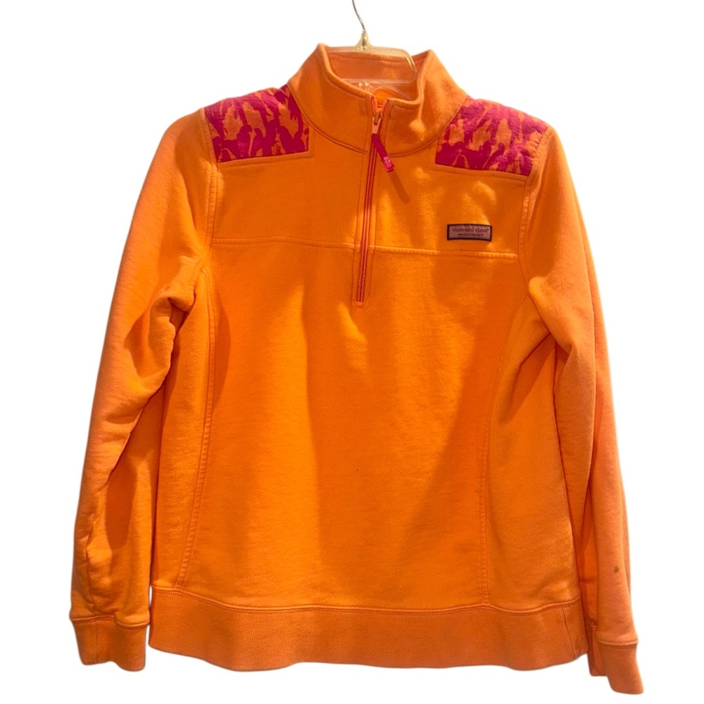 VINEYARD VINES shep 1/2 zip vibrant sweatshirt women’s size medium